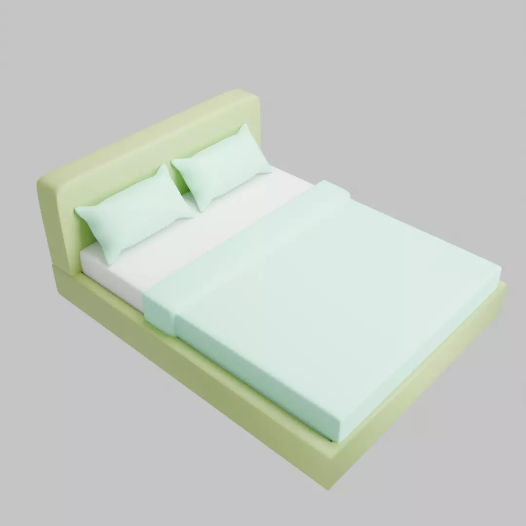 50 low poly furniture  models Low-poly 3D model_54