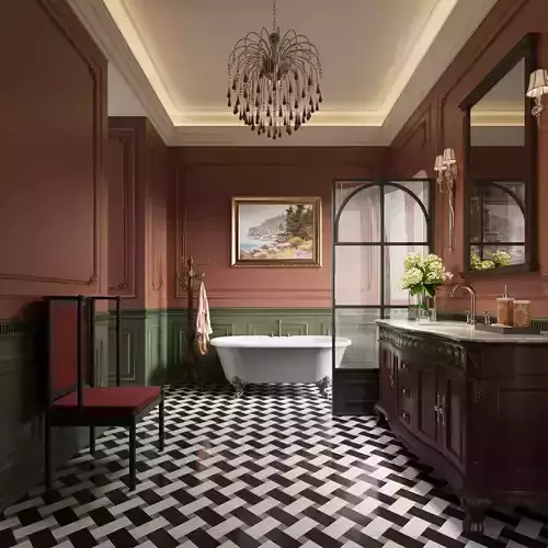 retro Bathroom