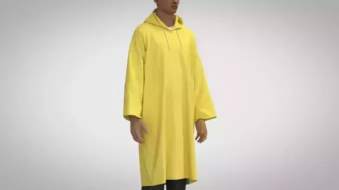 Raincoat 3D model