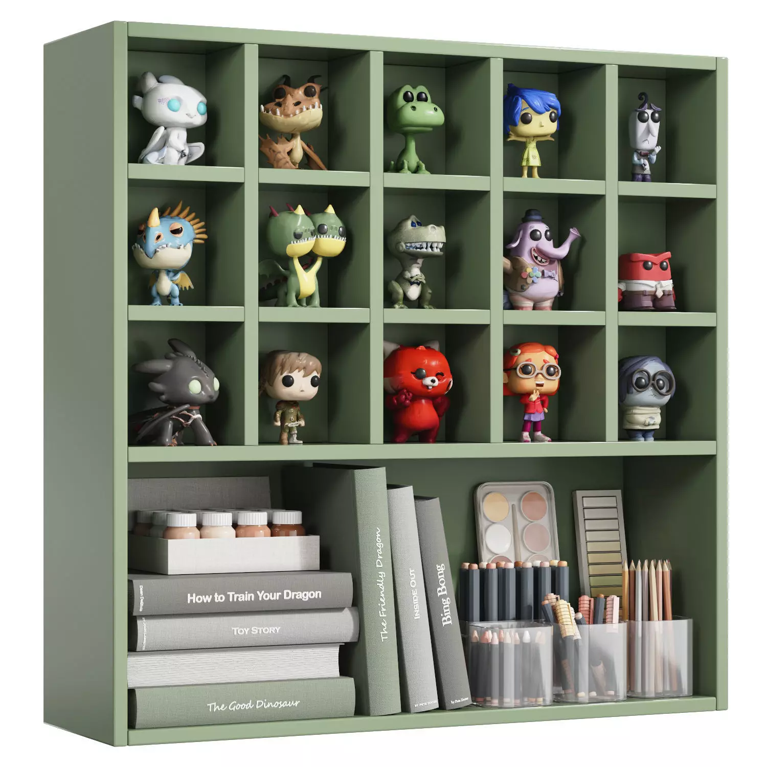 Toys and Wall Decor for the Kids Room 7 3D model