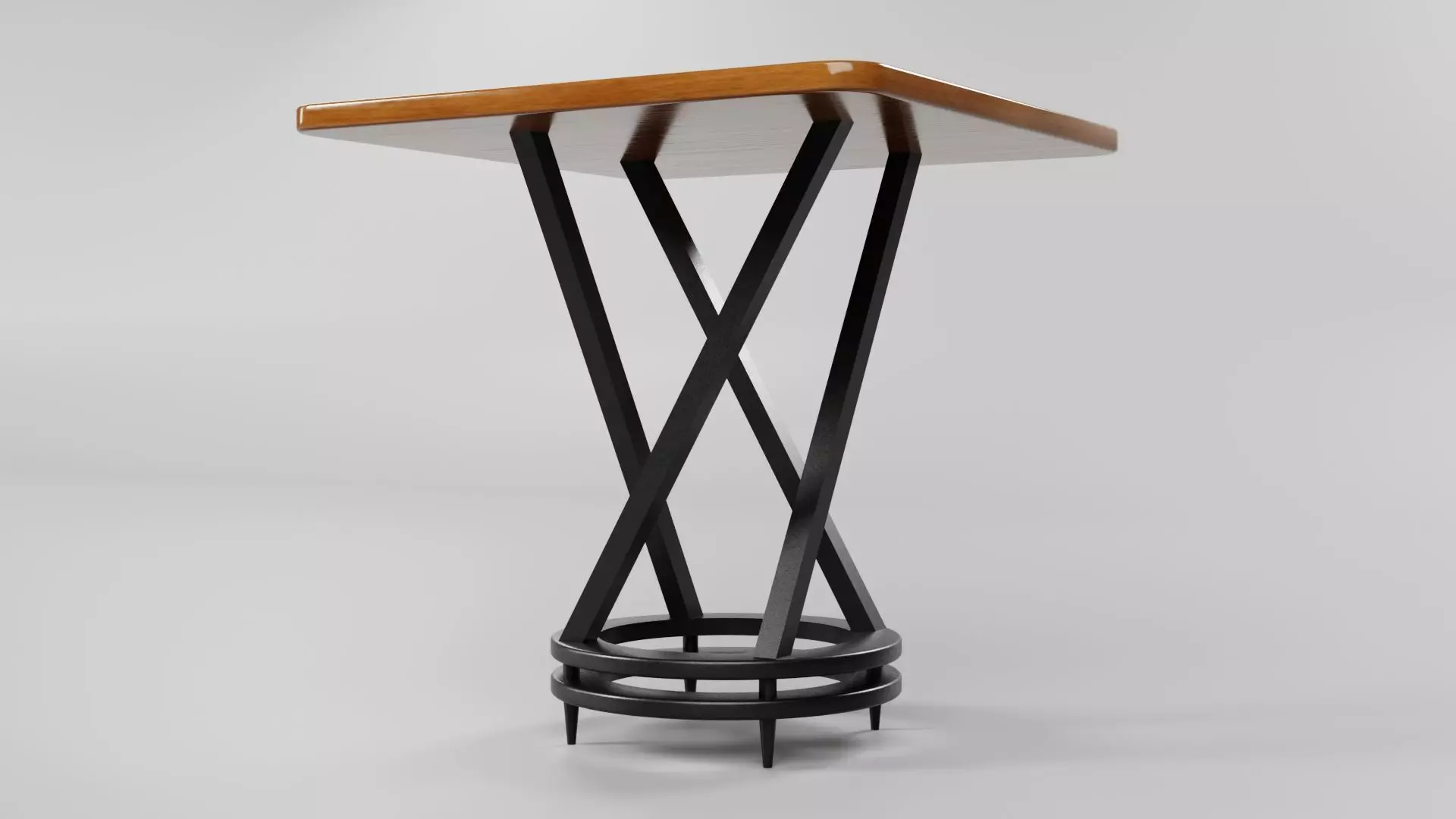Square Table CG113 3D model_4