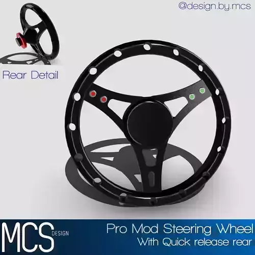 Pro Mod Drag Steering Wheel