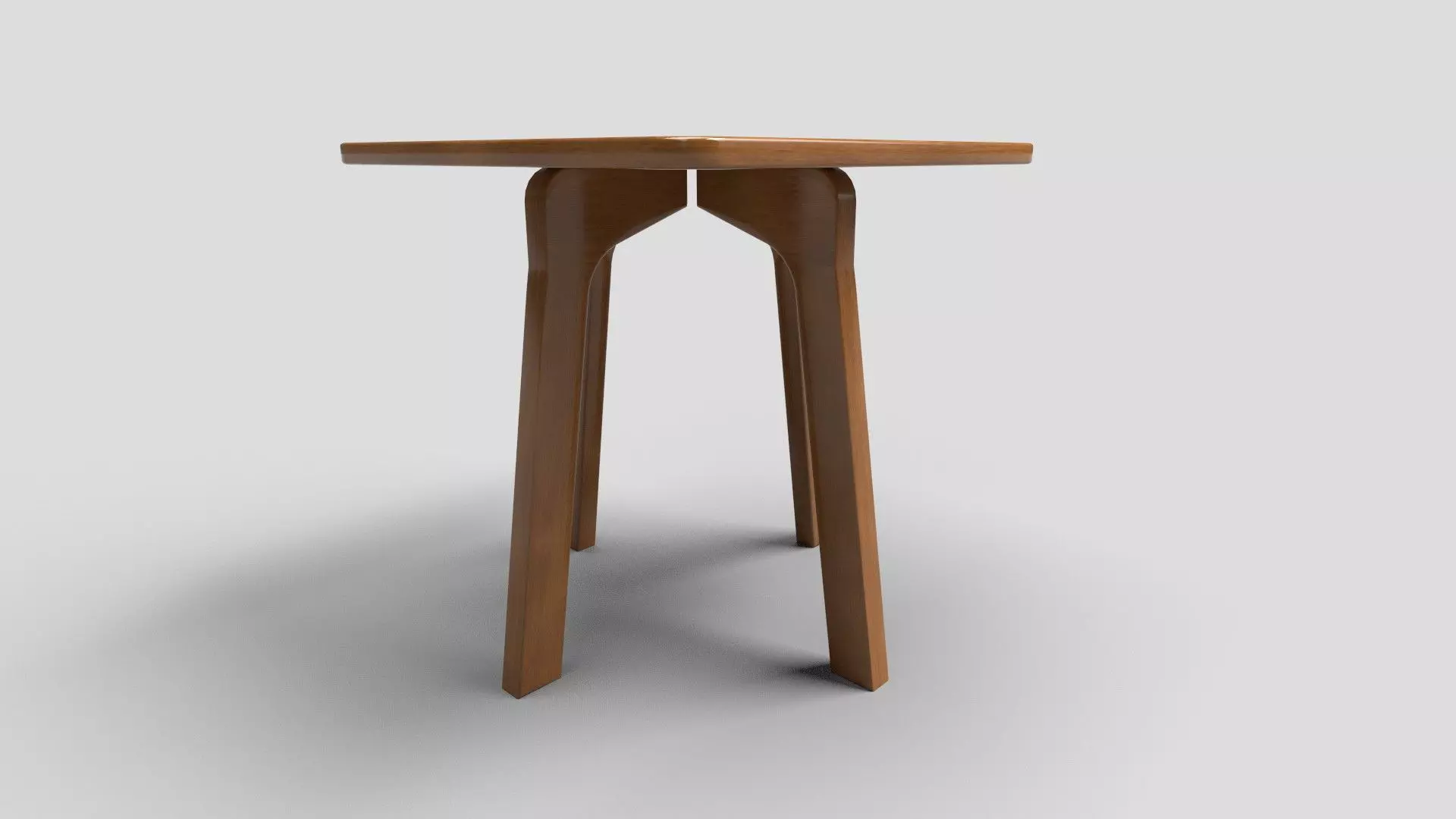 Square Table CG115 3D model_1