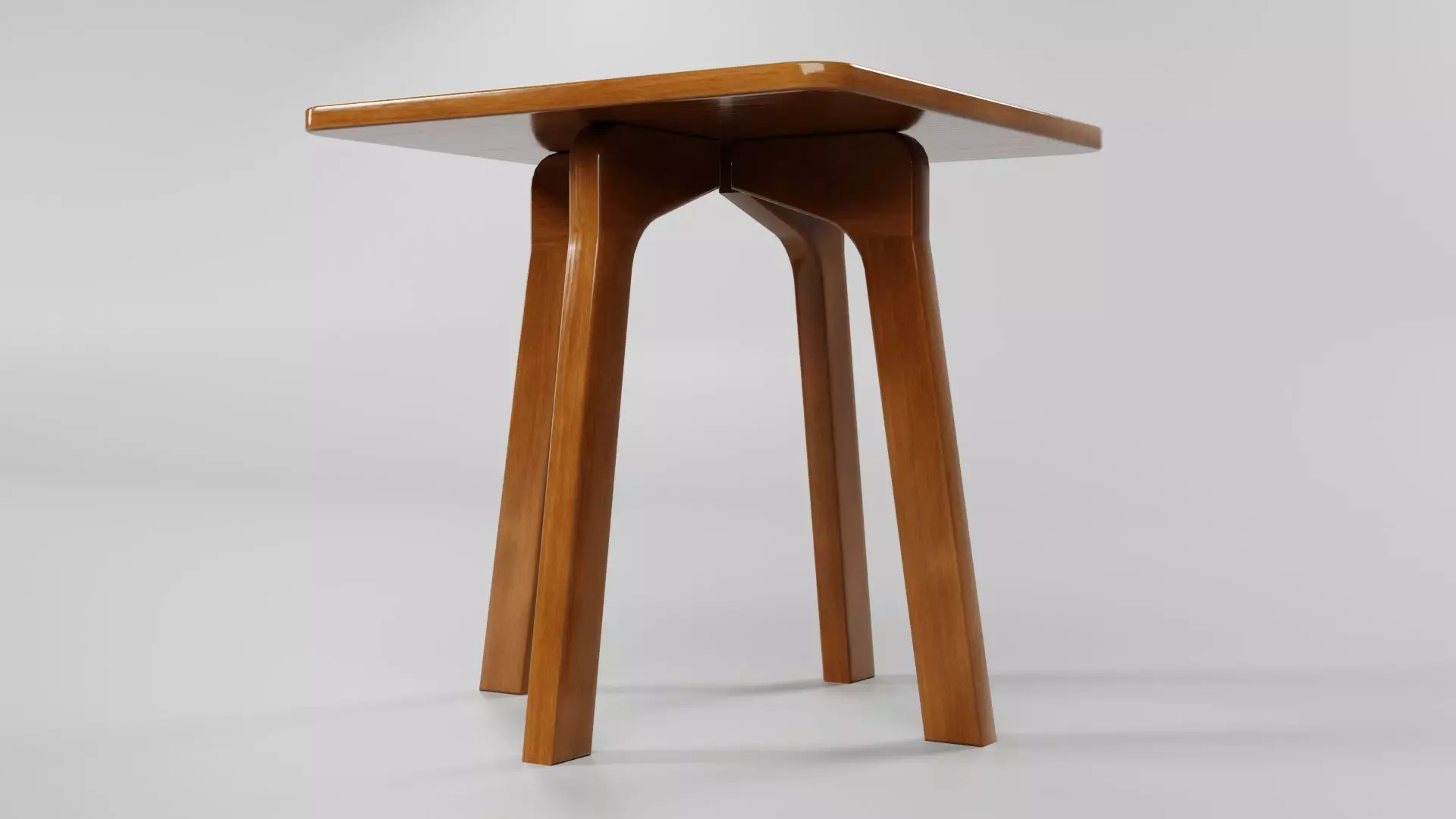 Square Table CG115 3D model_4