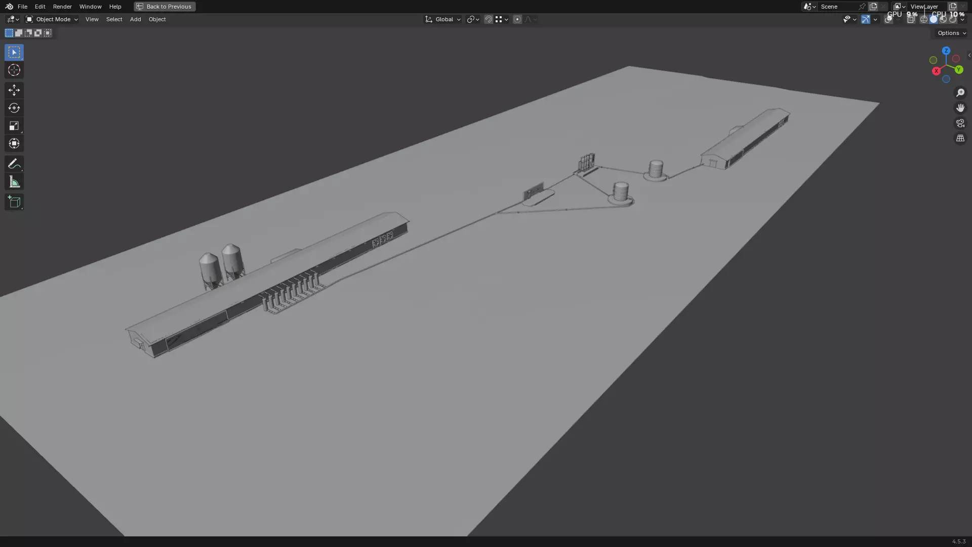 Rainwater Harvesting System on Poultry Farm 3D model_20