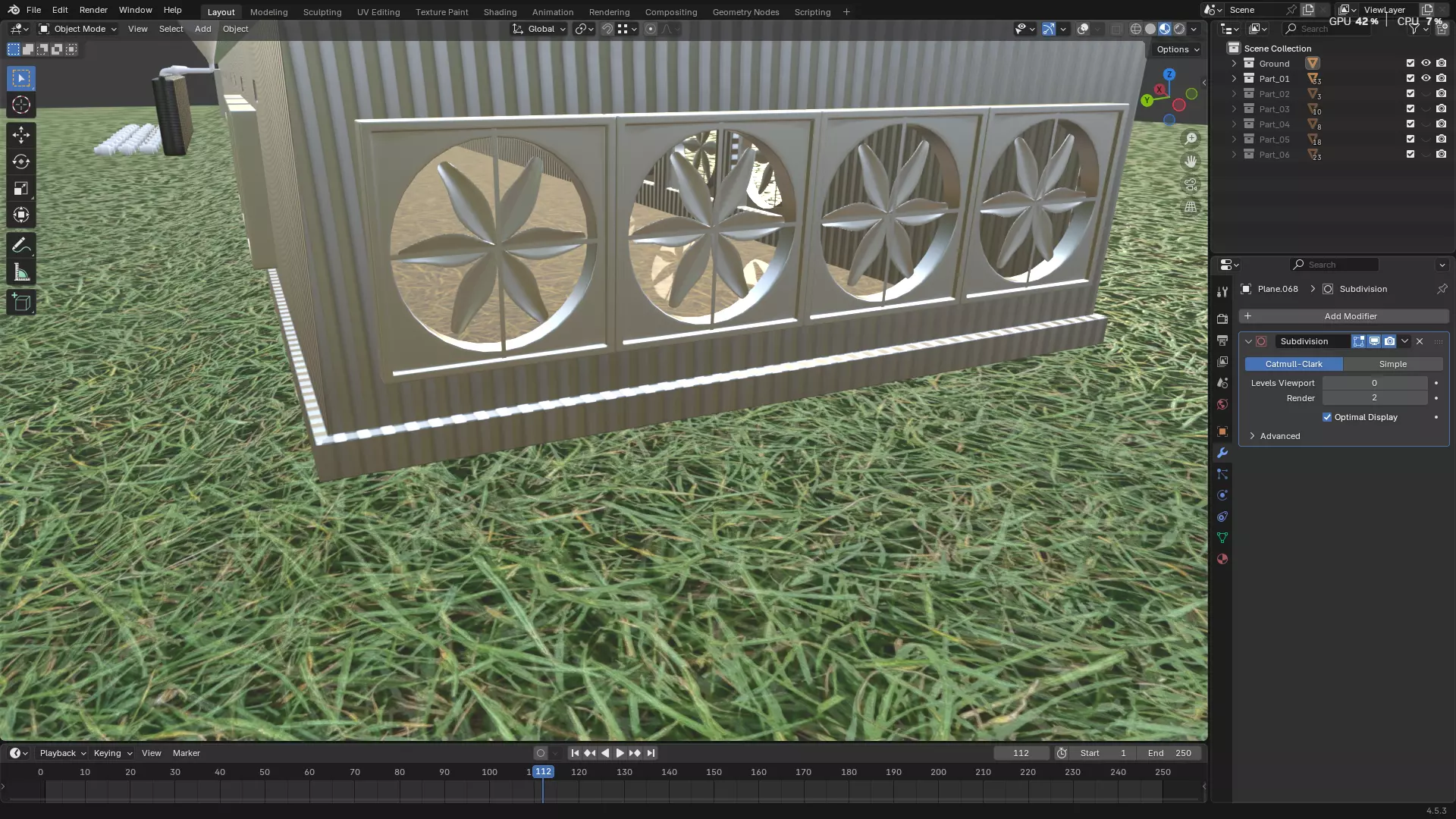 Rainwater Harvesting System on Poultry Farm 3D model_43