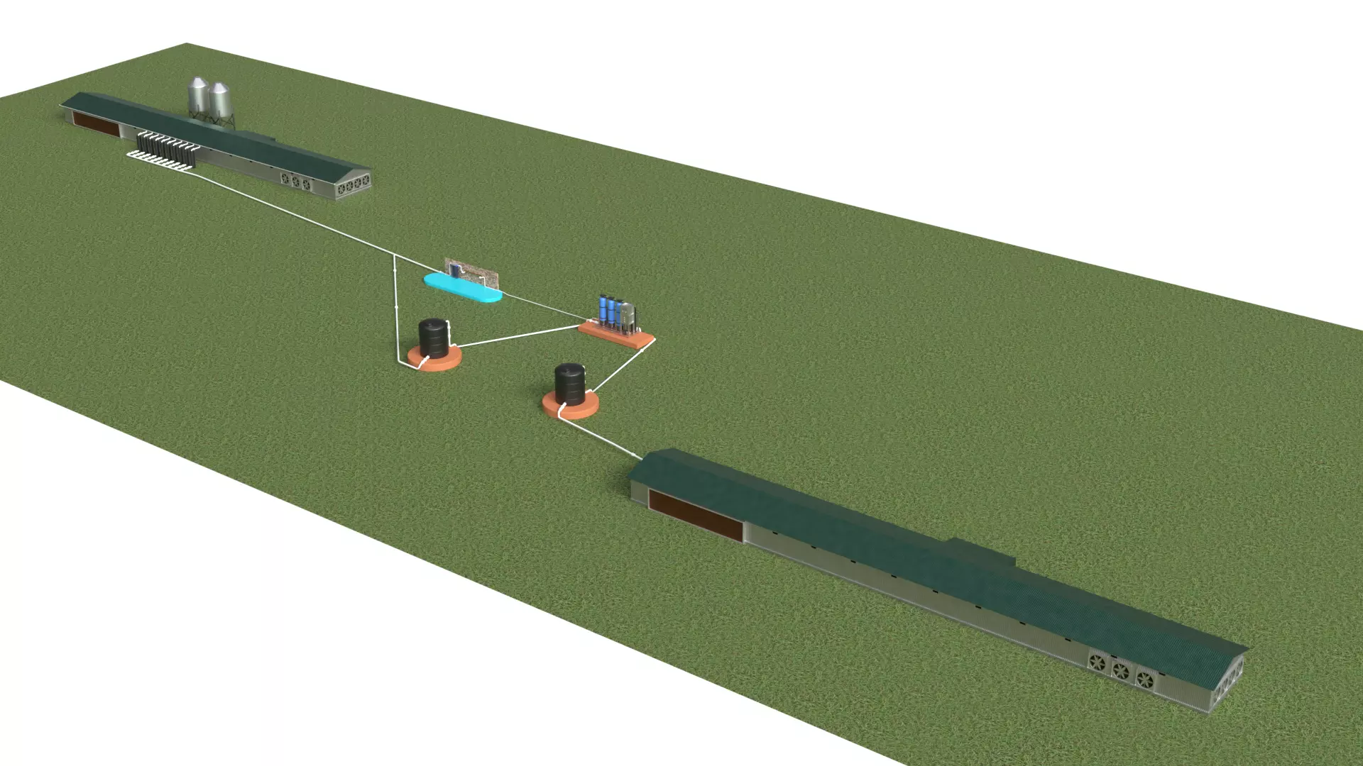 Rainwater Harvesting System on Poultry Farm 3D model_7