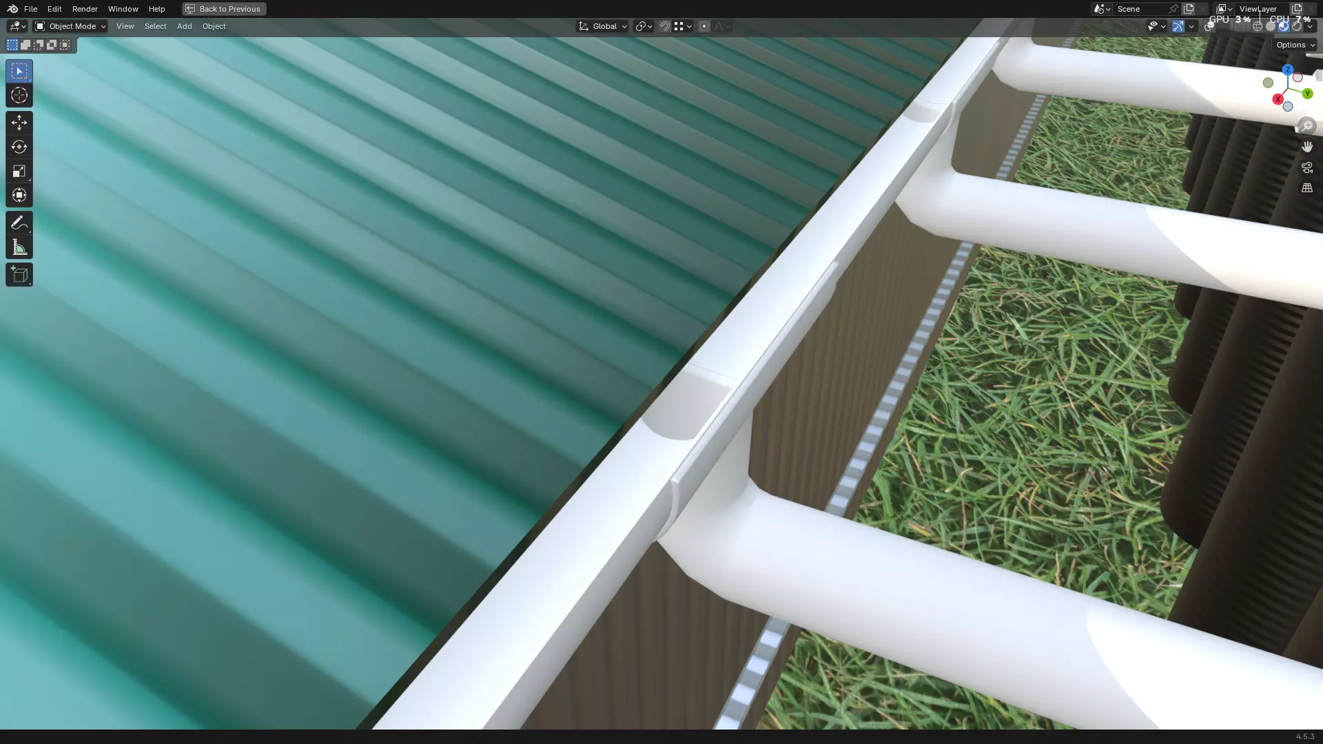 Rainwater Harvesting System on Poultry Farm 3D model_32