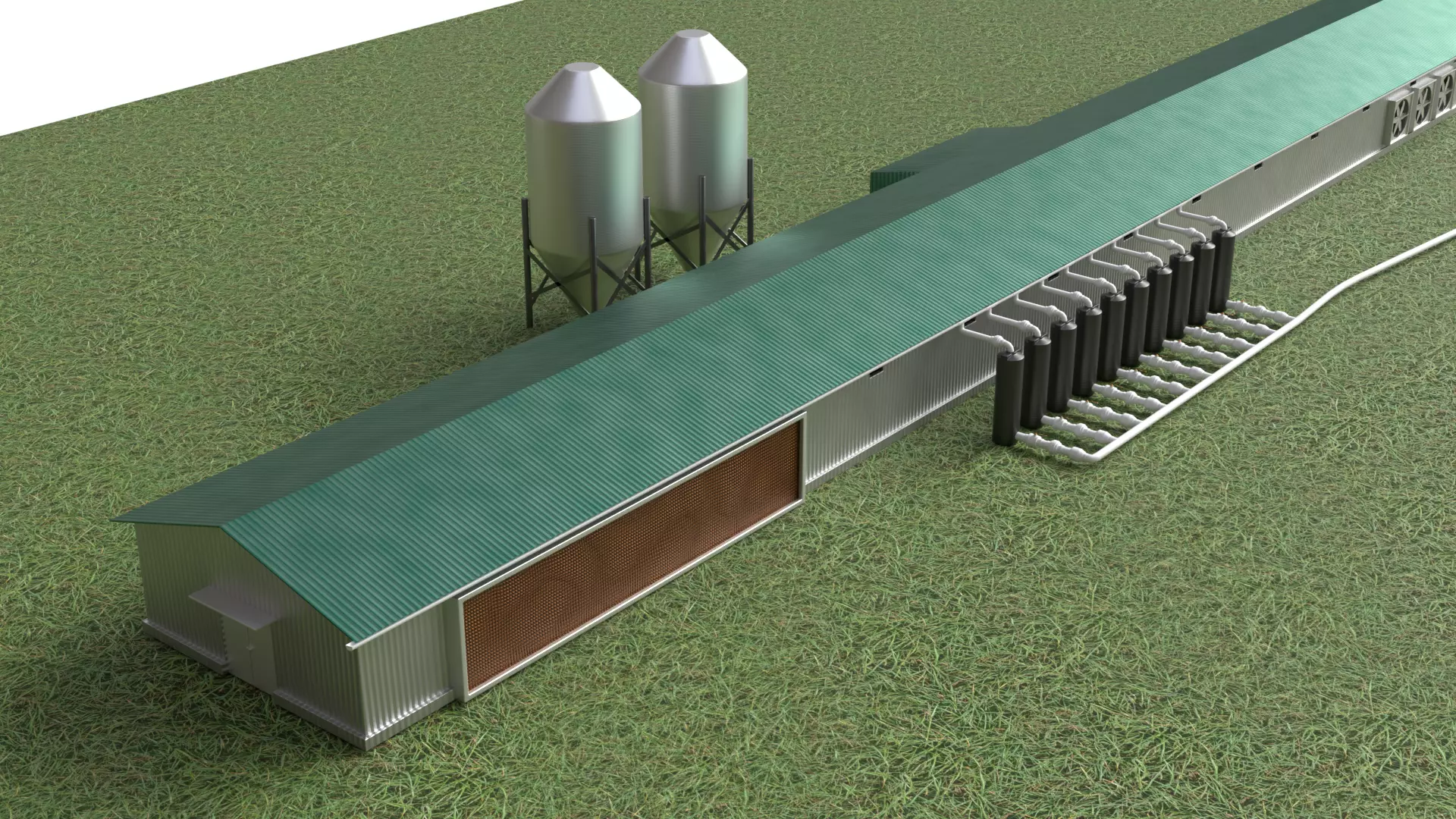 Rainwater Harvesting System on Poultry Farm 3D model_5