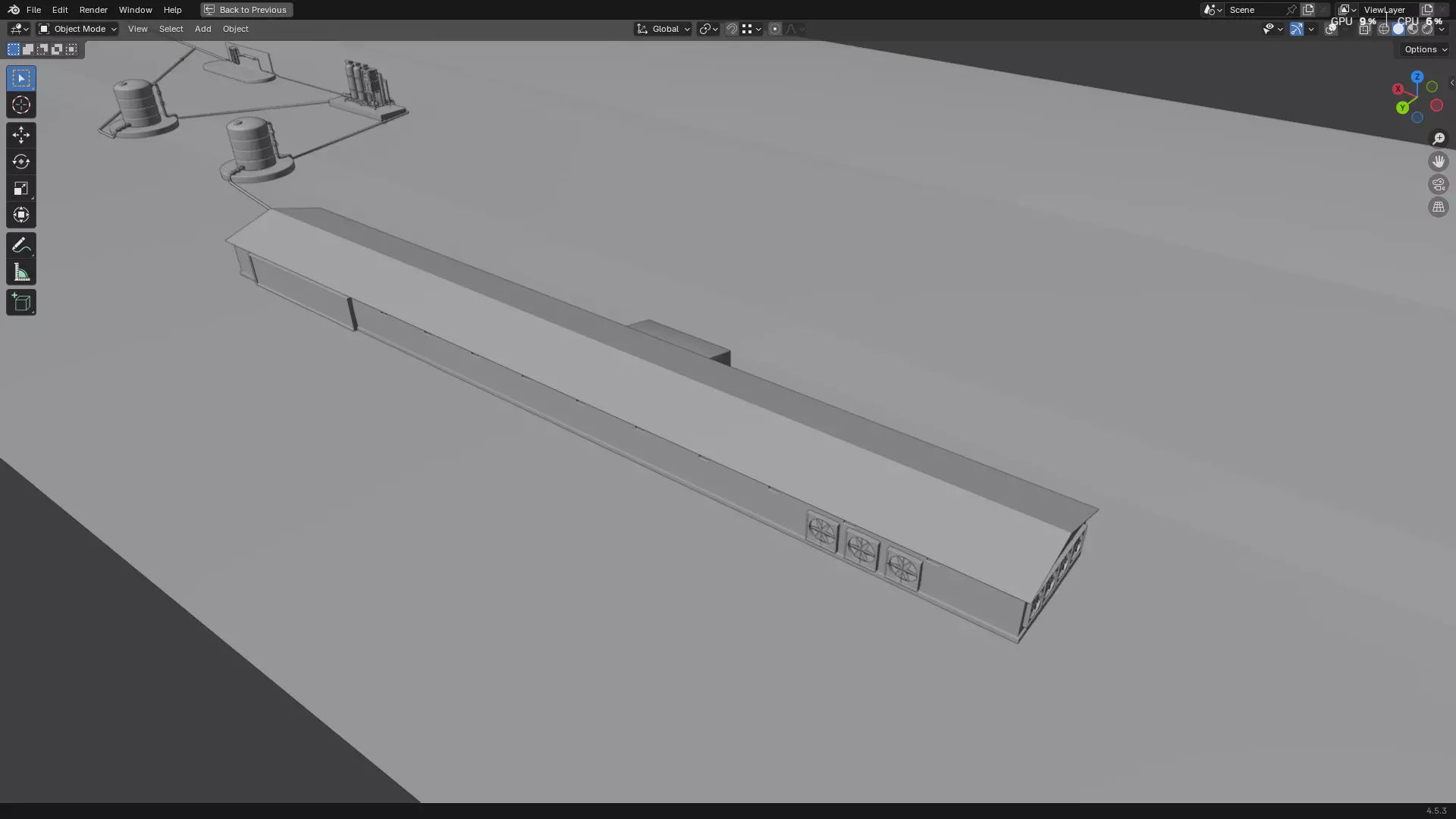 Rainwater Harvesting System on Poultry Farm 3D model_24