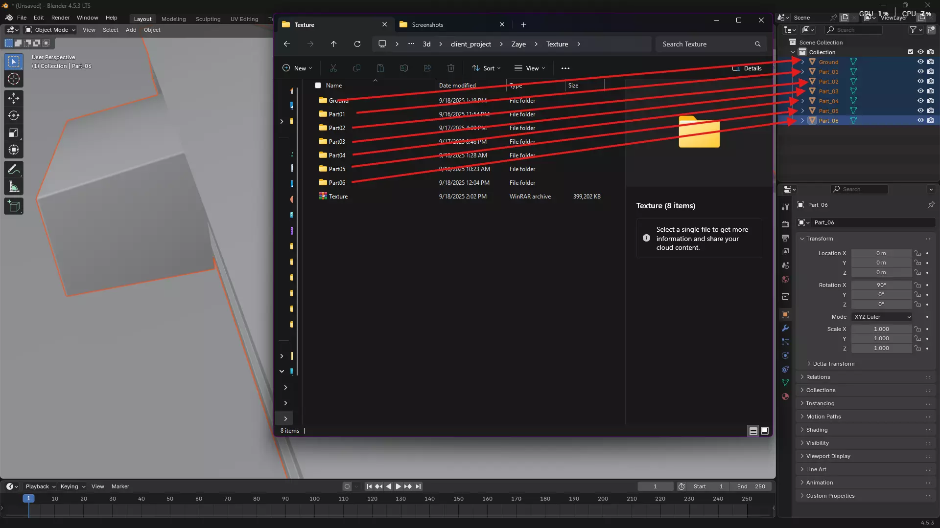 Rainwater Harvesting System on Poultry Farm 3D model_92