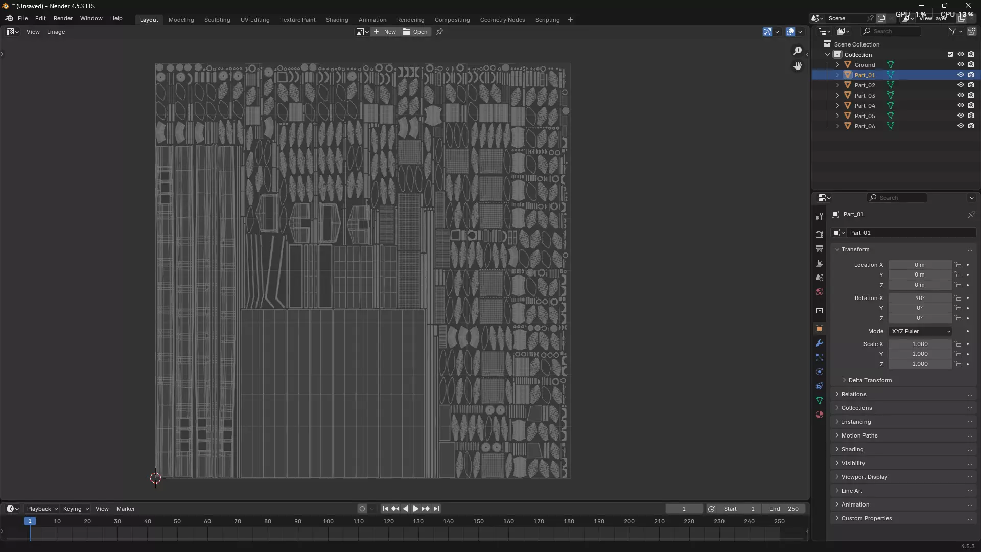 Rainwater Harvesting System on Poultry Farm 3D model_86