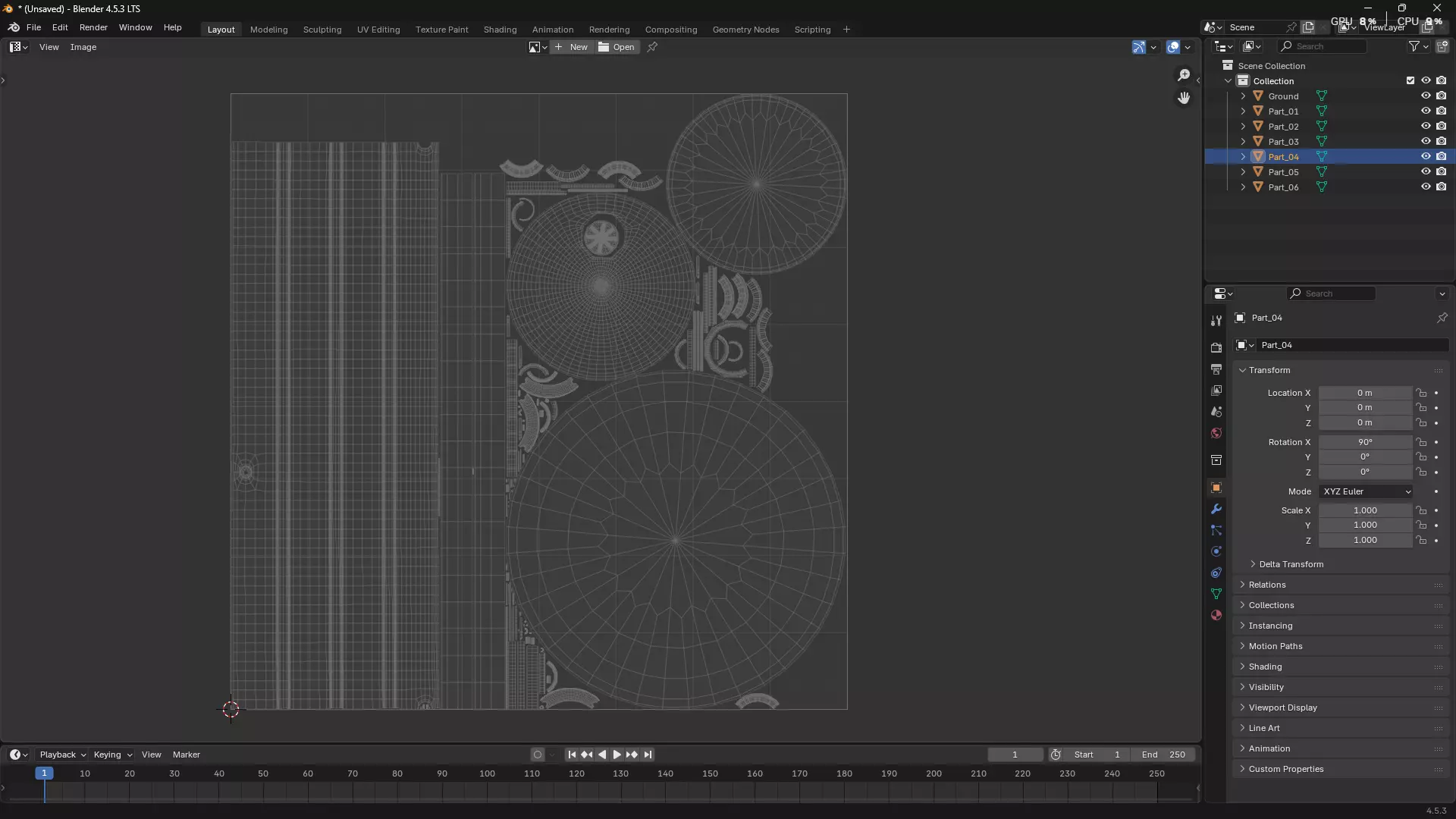 Rainwater Harvesting System on Poultry Farm 3D model_89