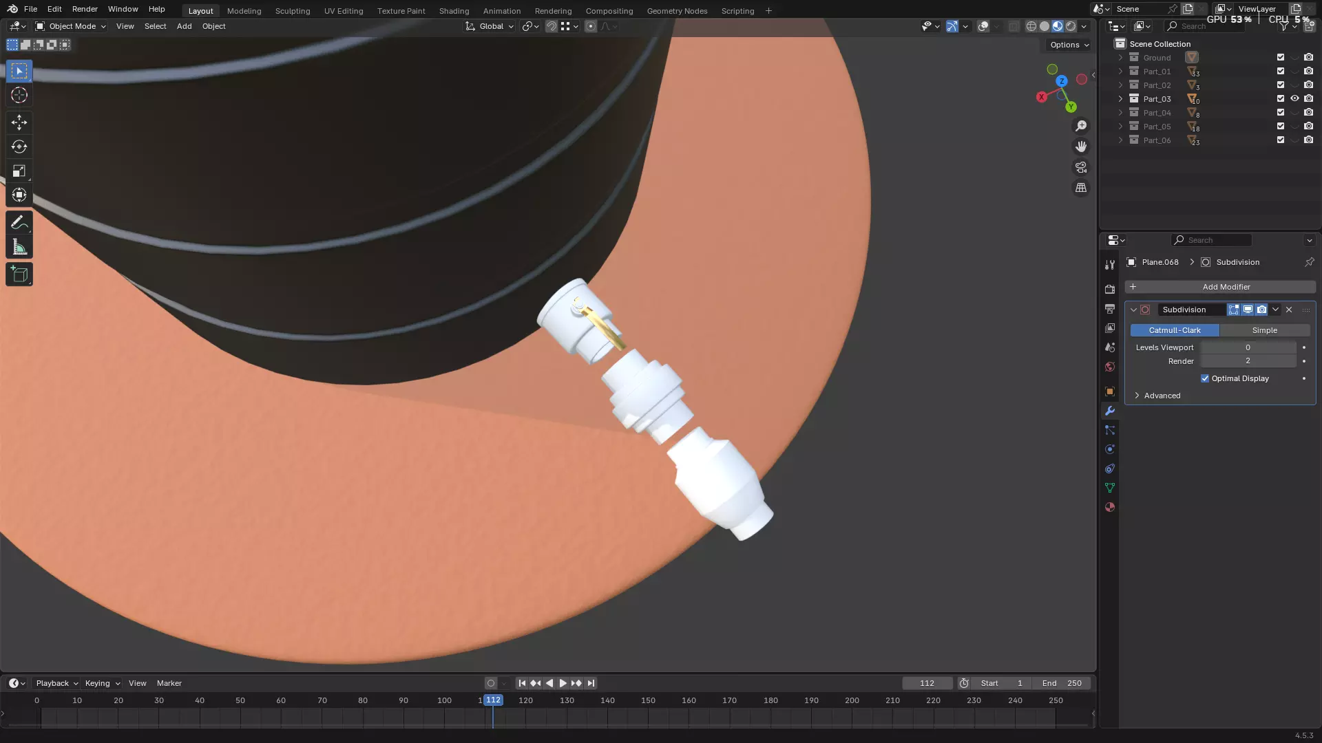 Rainwater Harvesting System on Poultry Farm 3D model_54