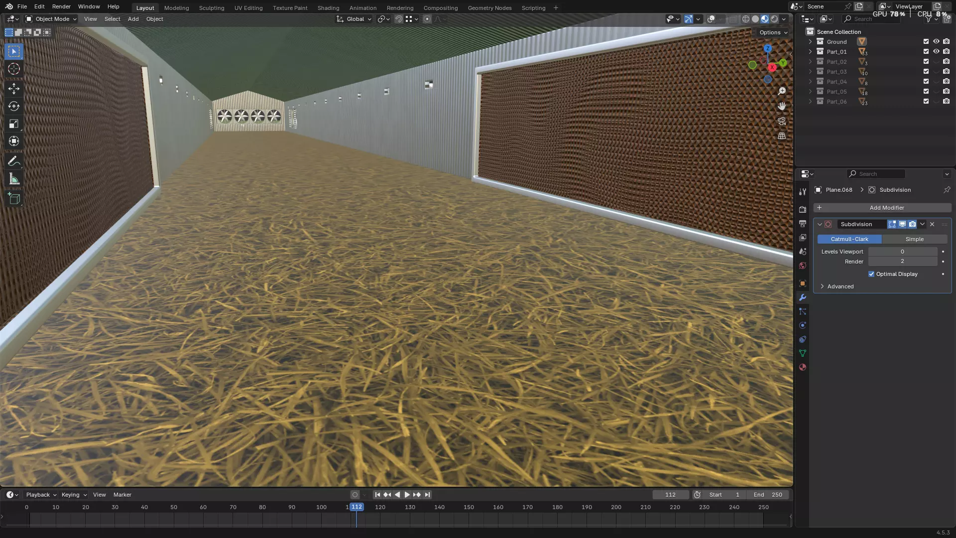 Rainwater Harvesting System on Poultry Farm 3D model_48