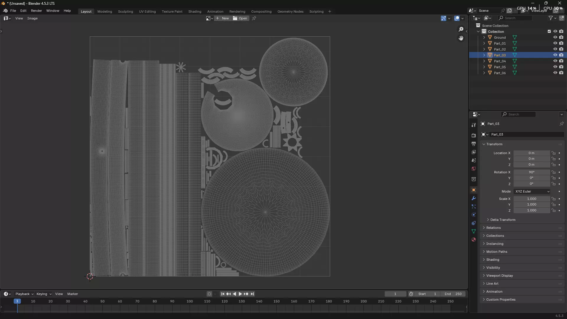 Rainwater Harvesting System on Poultry Farm 3D model_88