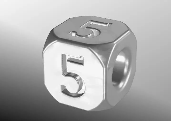 A to Z Charms 3D print model_5