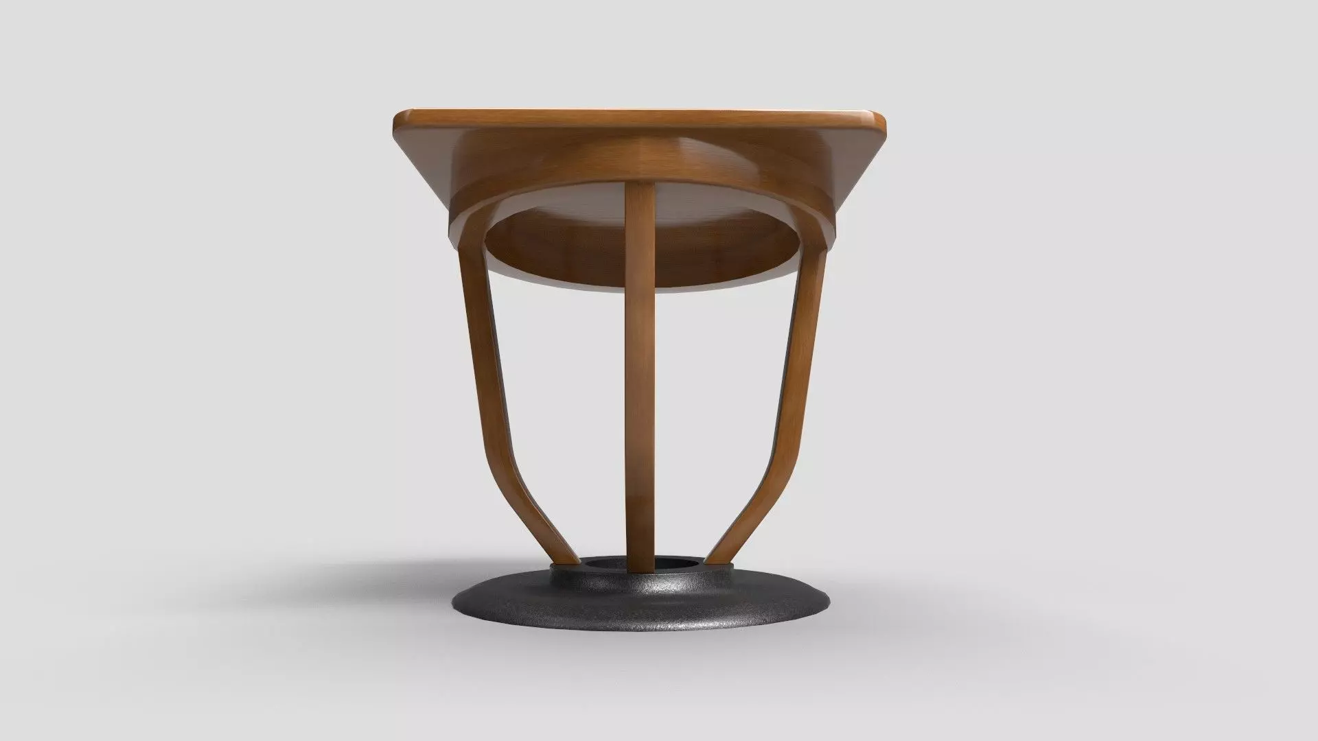 Square Table CG120 3D model_2