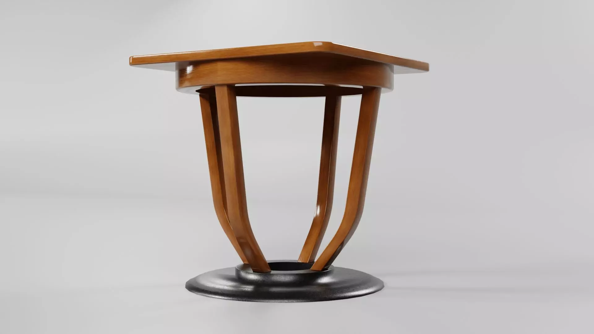 Square Table CG120 3D model_4