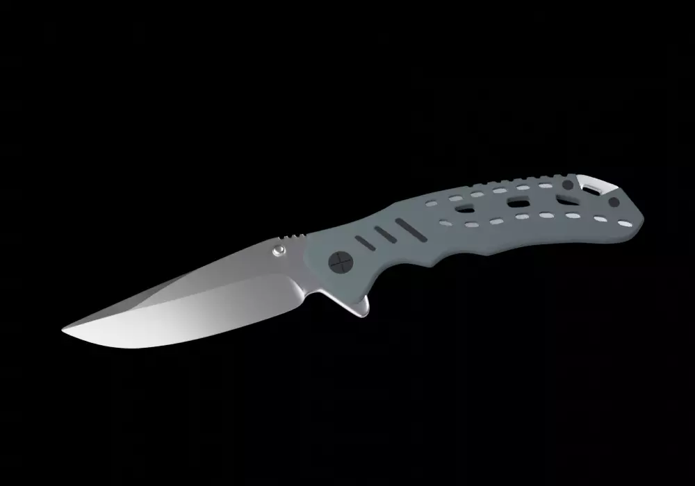 Knife Free 3D model