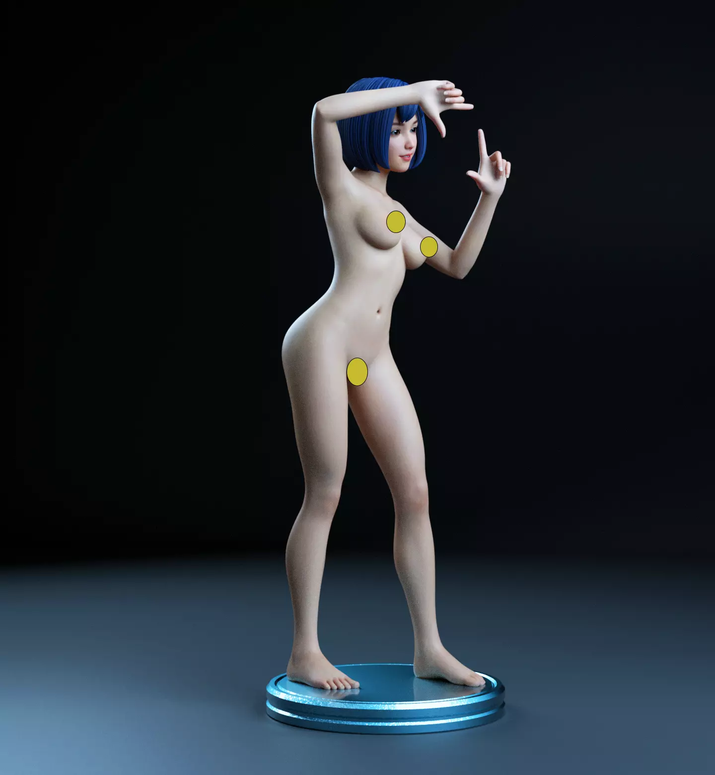 Jav Actress Series 5 3D print model_1
