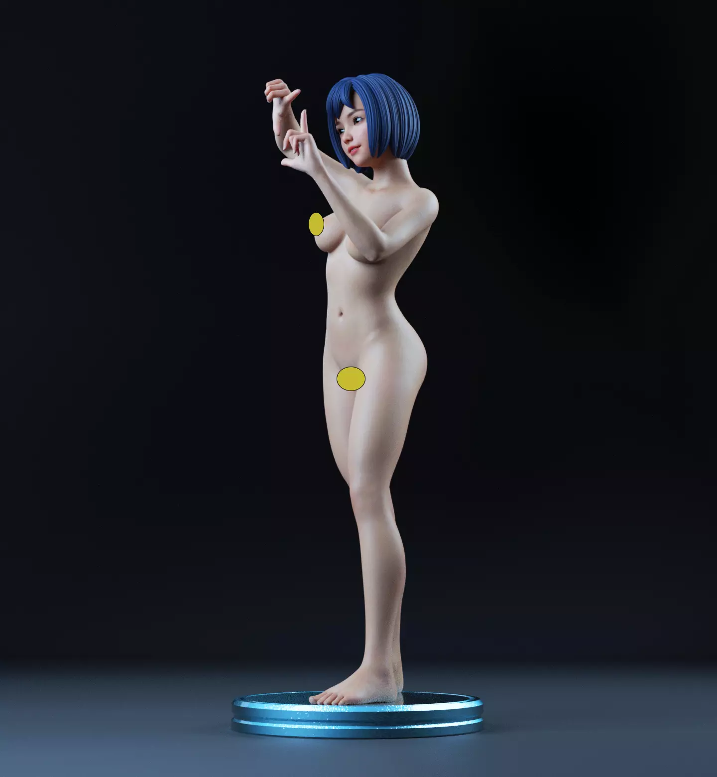 Jav Actress Series 5 3D print model_3