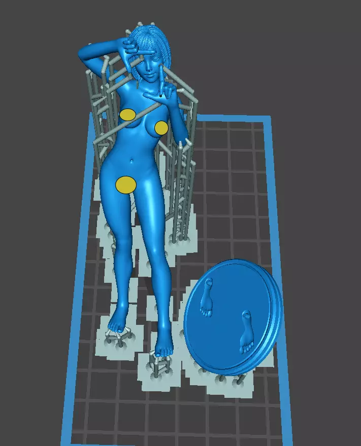 Jav Actress Series 5 3D print model_4