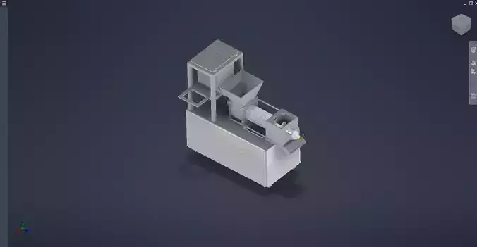 Coconut Milk Extractor Machine 3D Model