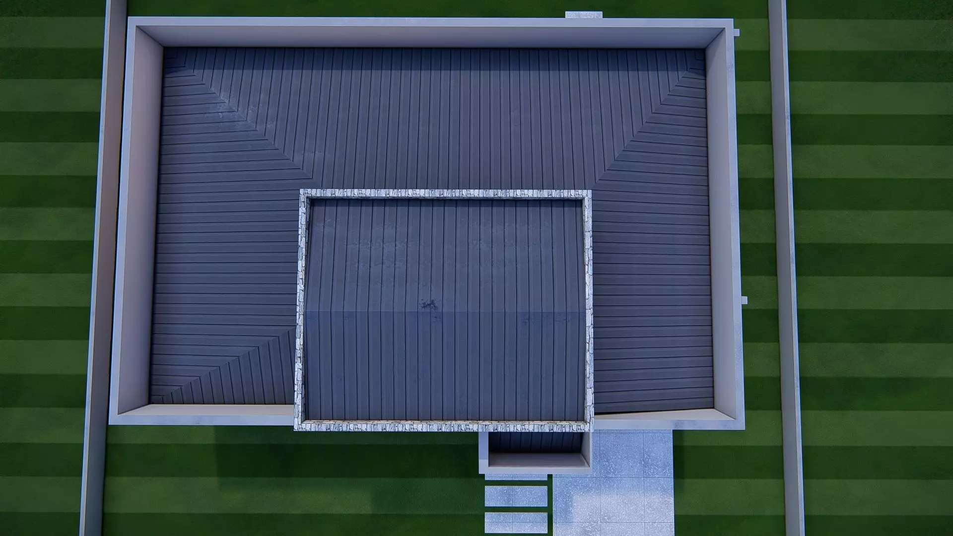 Modern House 3D Model Contemporary Luxury Home Exterior Design 3D model_4