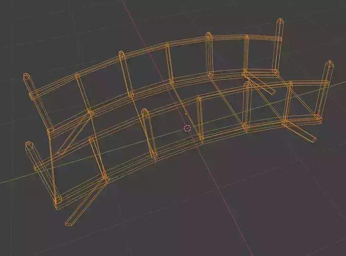 Way bridge - Puente de madera