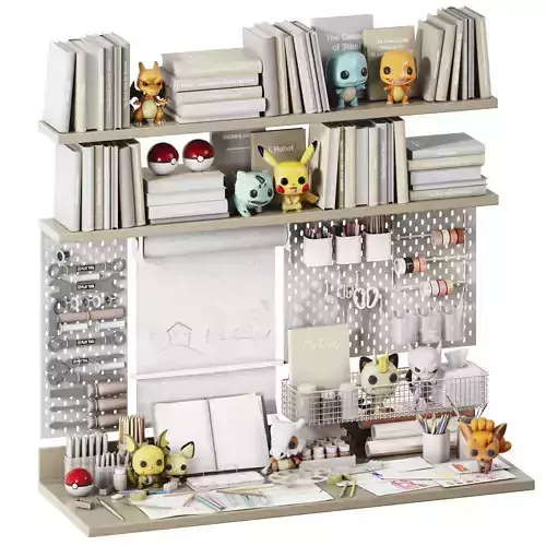 Toys Wall and Desk Decor for the Kids Room 12