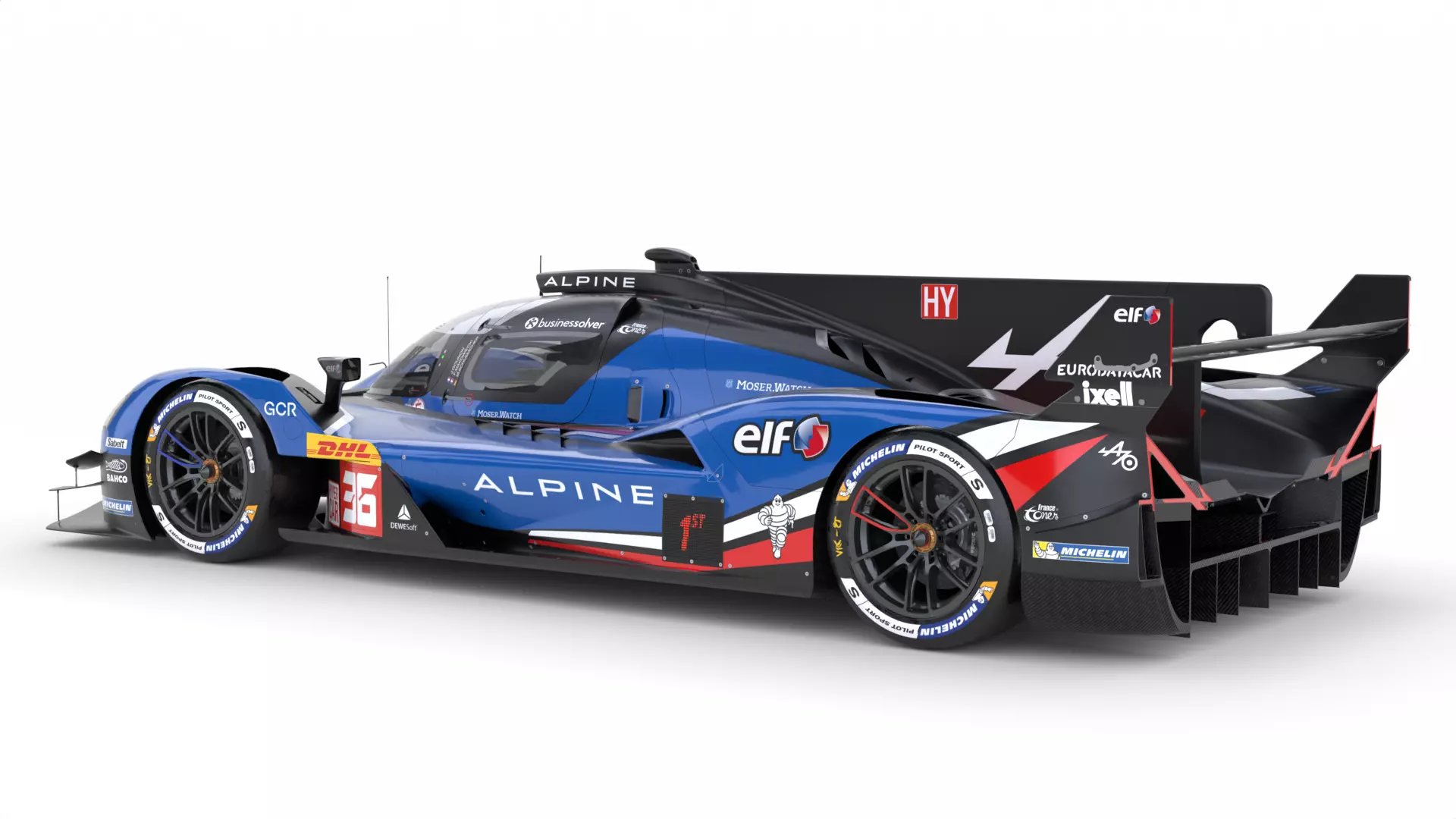 Alpine A424 LMDh 2025 WEC 3D model_7