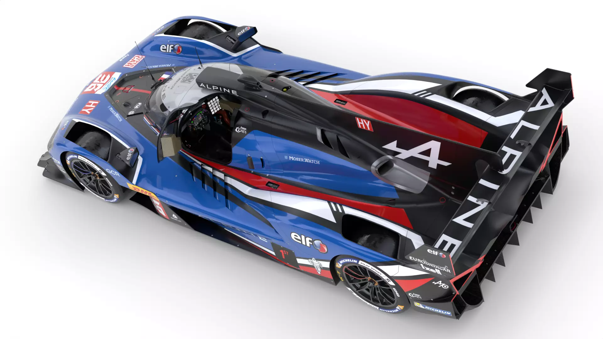 Alpine A424 LMDh 2025 WEC 3D model_16