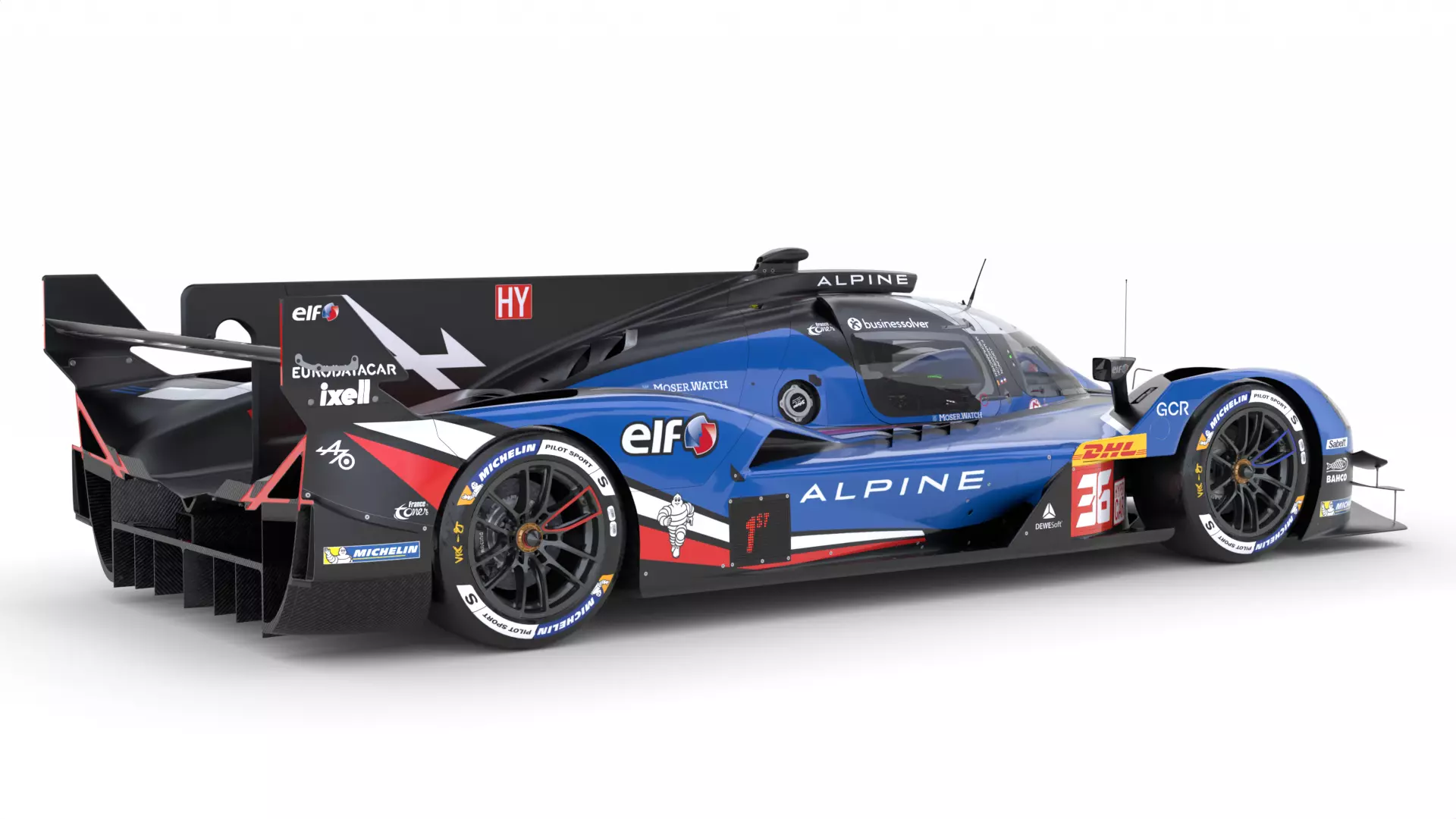 Alpine A424 LMDh 2025 WEC 3D model_8