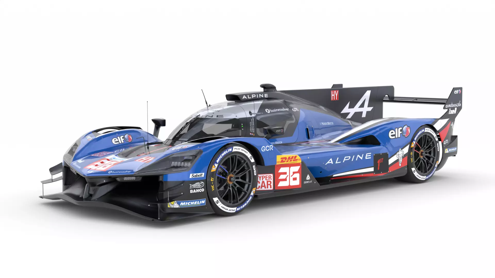 Alpine A424 LMDh 2025 WEC 3D model_2