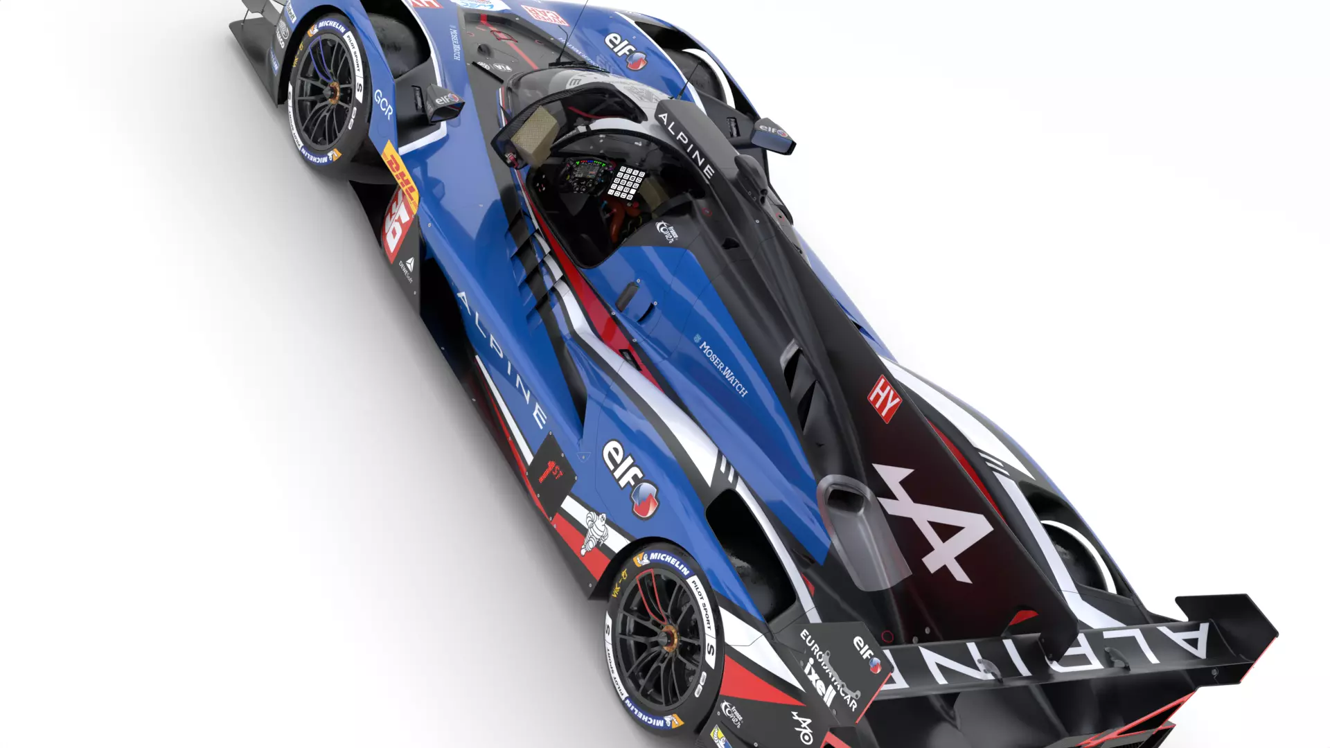 Alpine A424 LMDh 2025 WEC 3D model_15