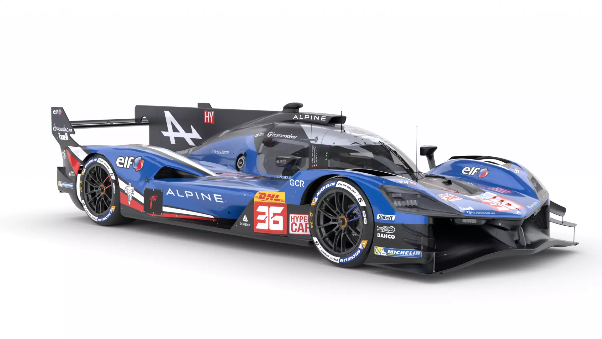 Alpine A424 LMDh 2025 WEC 3D model_11