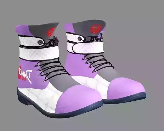 Fashion Nike Air Fear Of Human Style Shoes-E 3D Model 3D model