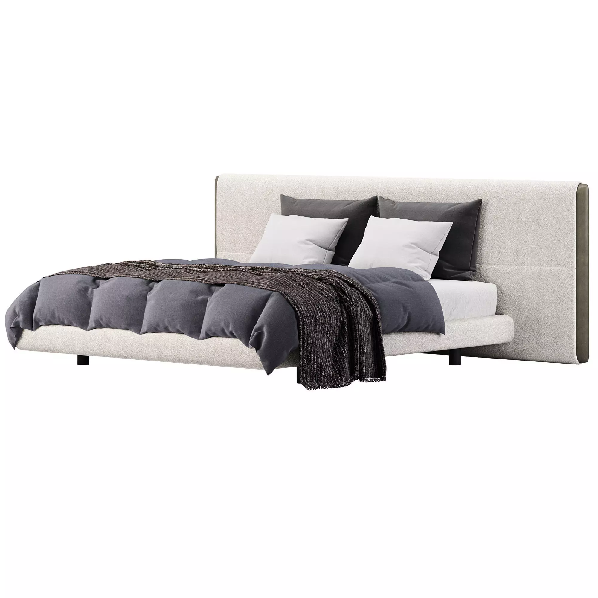 Yume Bed by Poliform 3D model_3