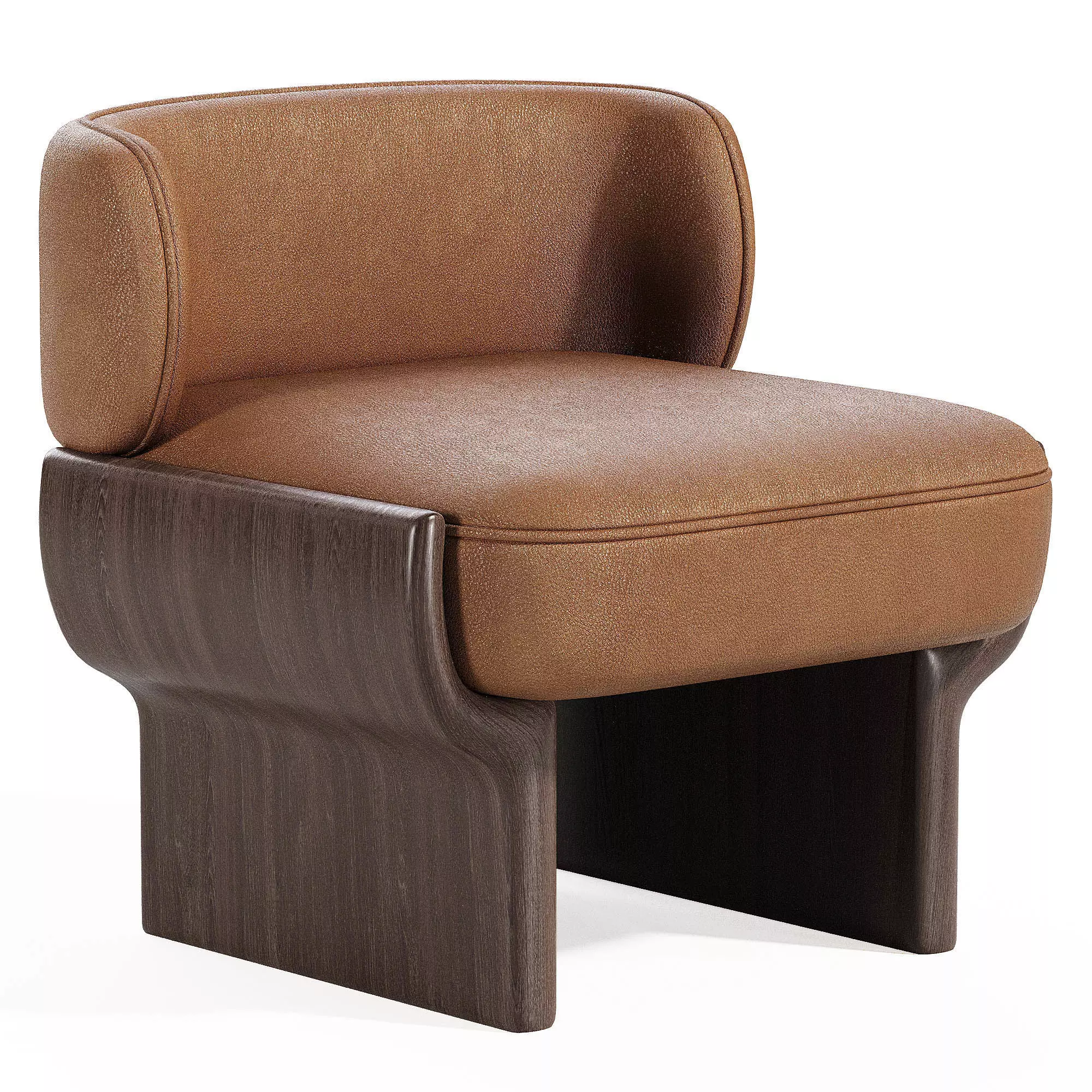 Lucky Armchair 3D model_5