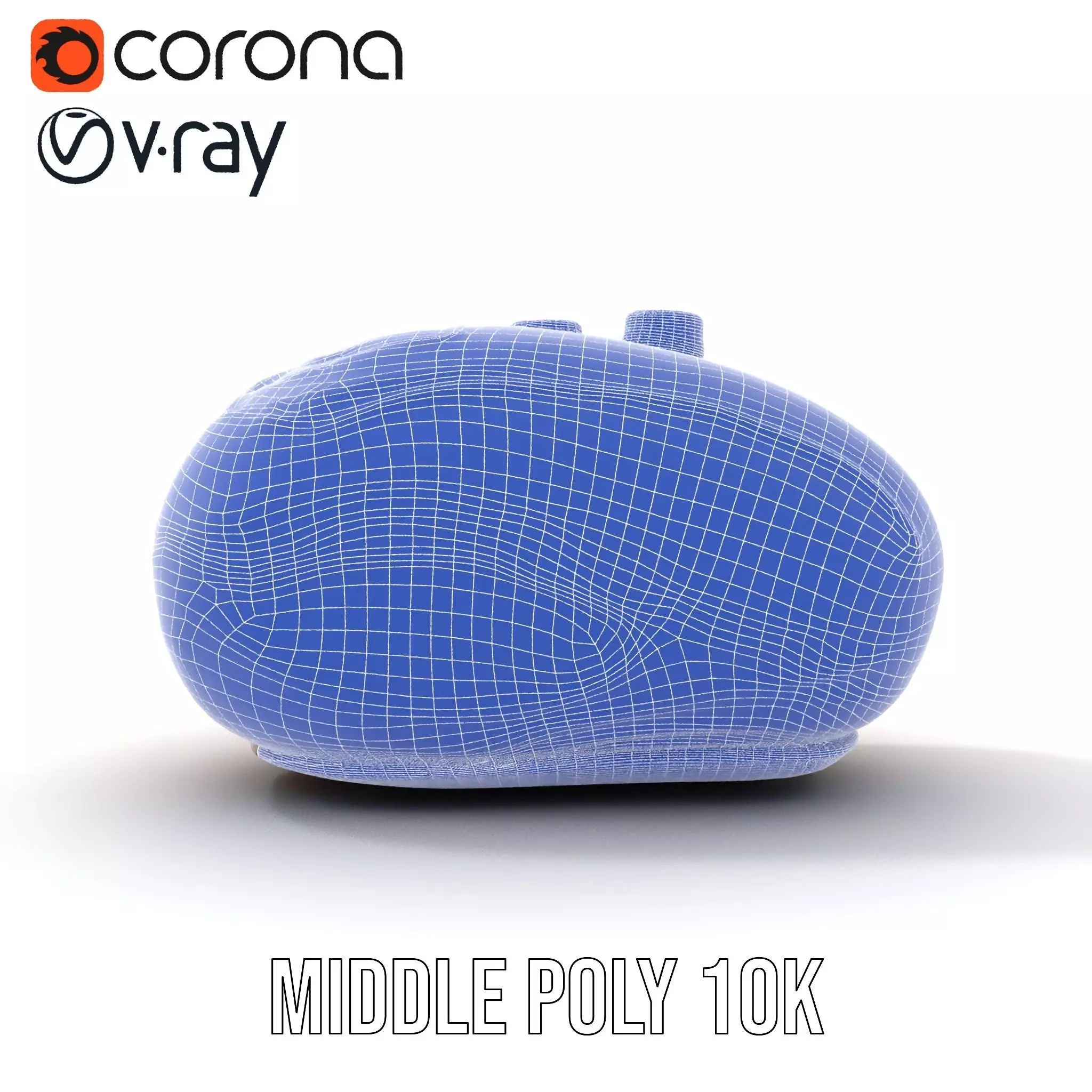 Carved Wooden Capsule model pack Low-poly 3D model_30