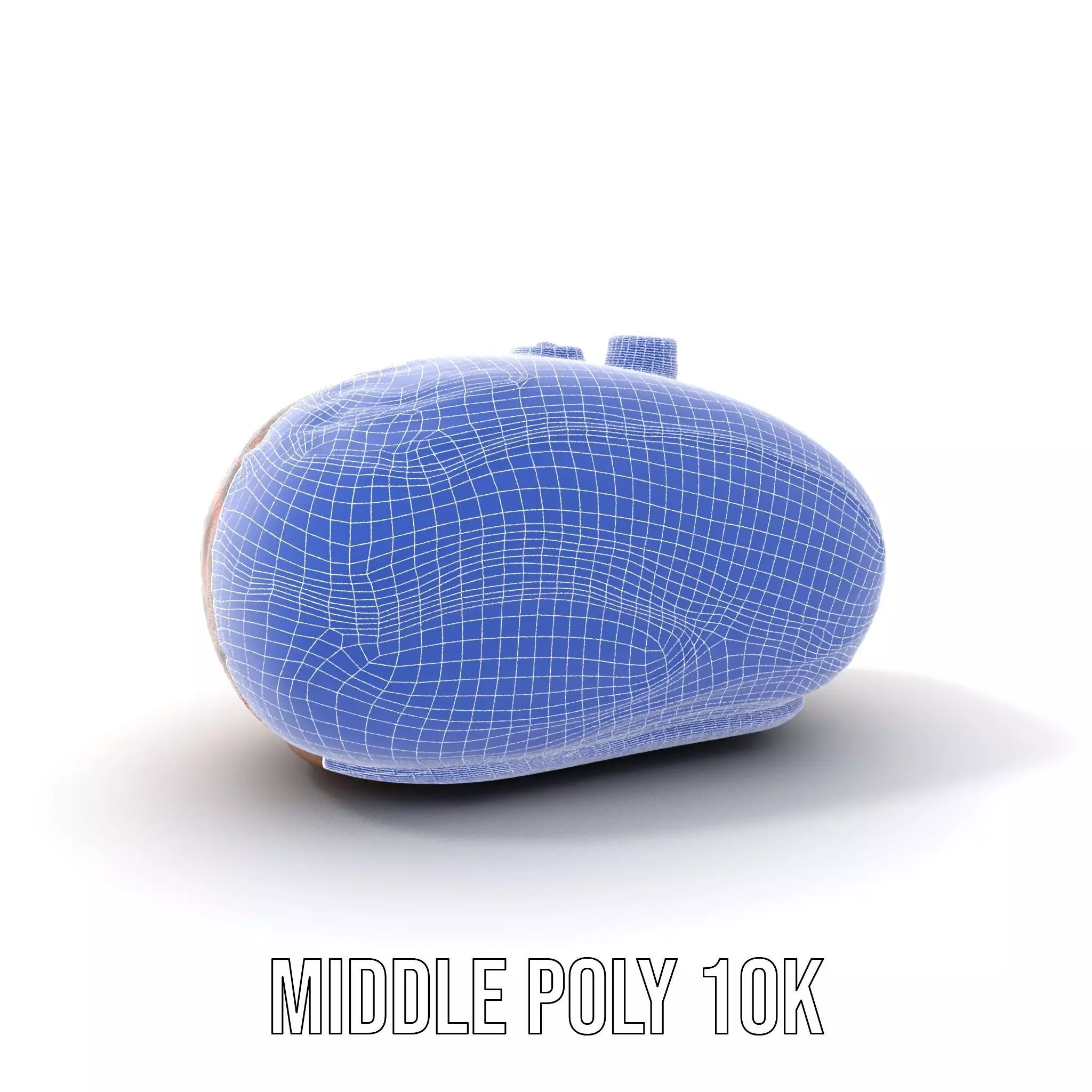 Carved Wooden Capsule model pack Low-poly 3D model_11