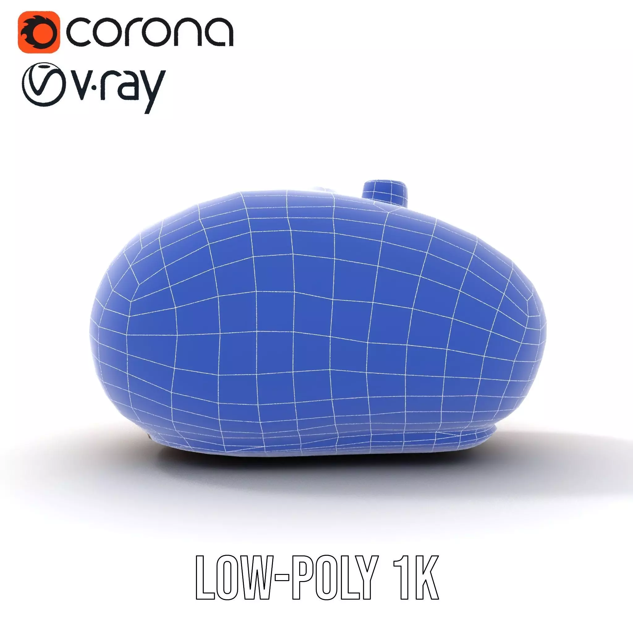 Carved Wooden Capsule model pack Low-poly 3D model_25