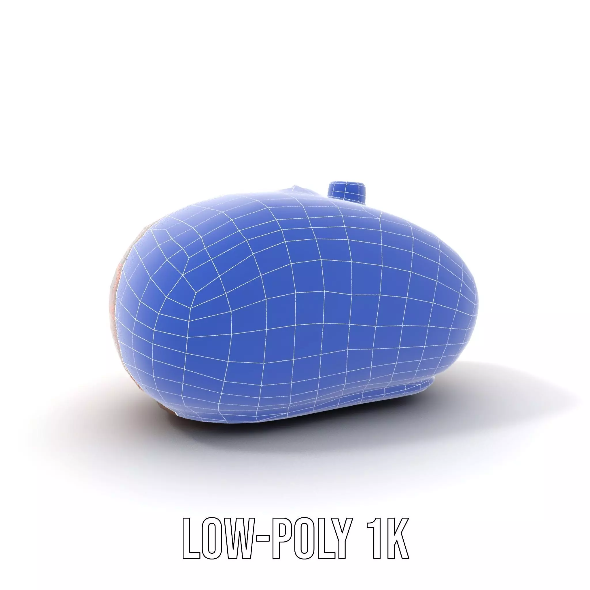 Carved Wooden Capsule model pack Low-poly 3D model_16