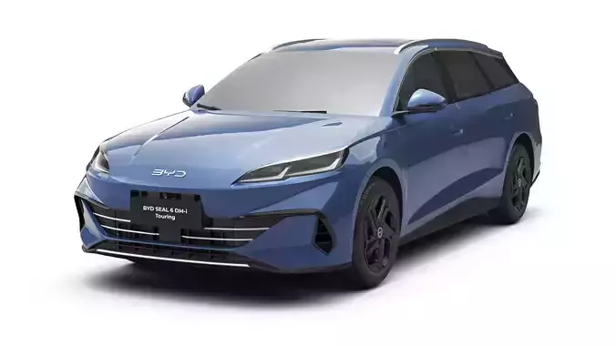 2025 BYD Seal 6 DM-i Touring 3D model