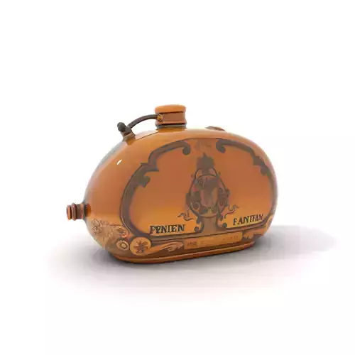 Antique Brass Canister model pack