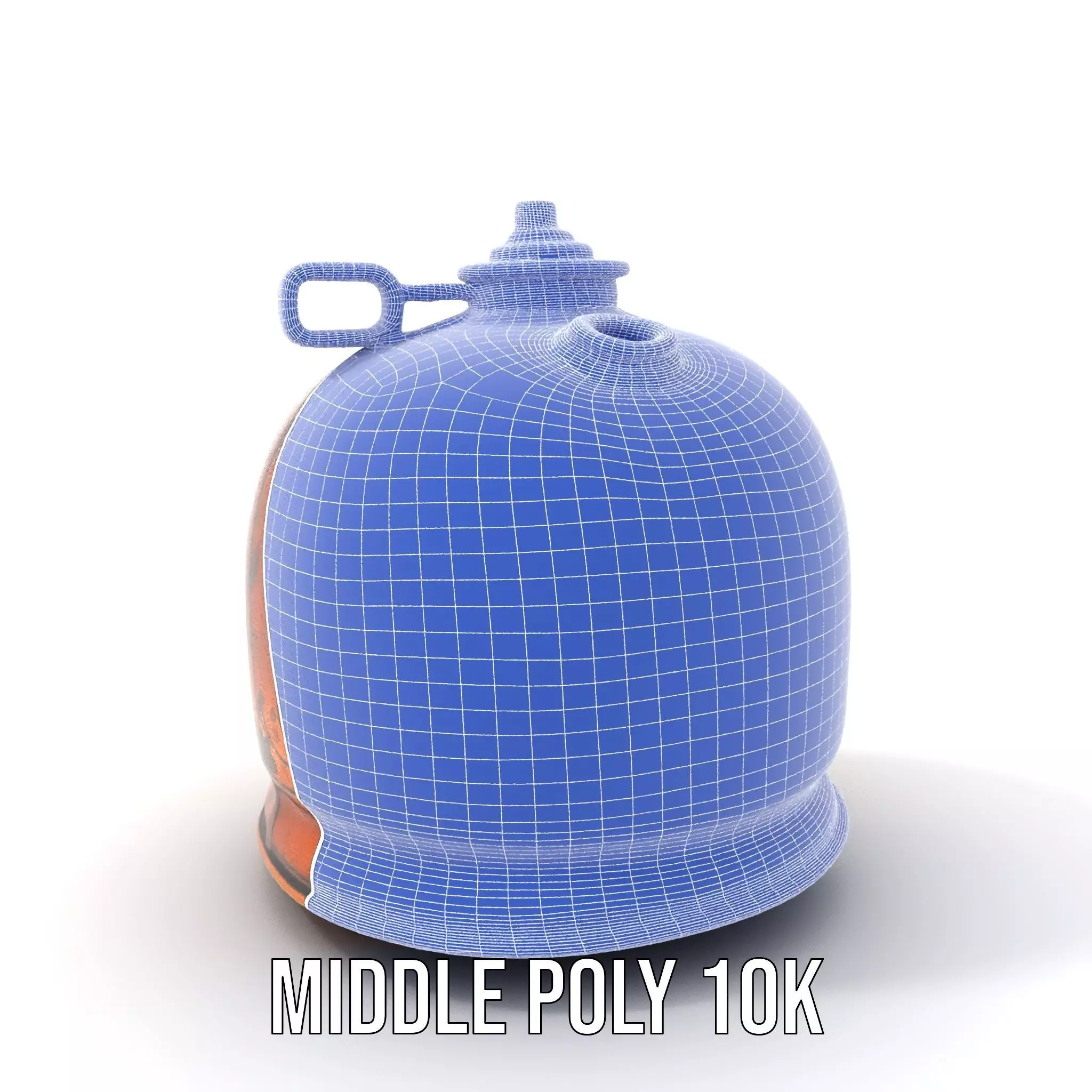 Antique Copper Jug model pack Low-poly 3D model_13