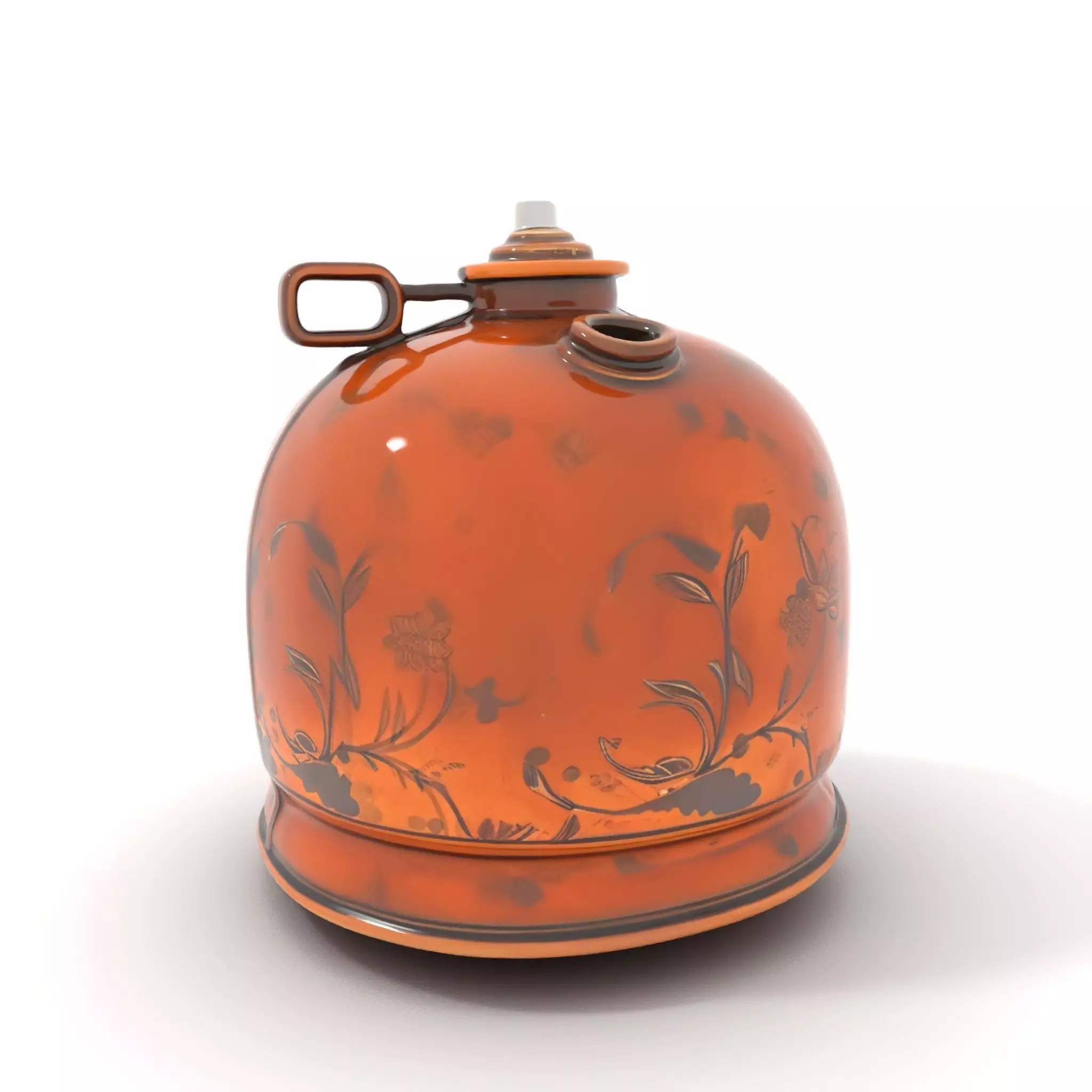 Antique Copper Jug model pack Low-poly 3D model_0