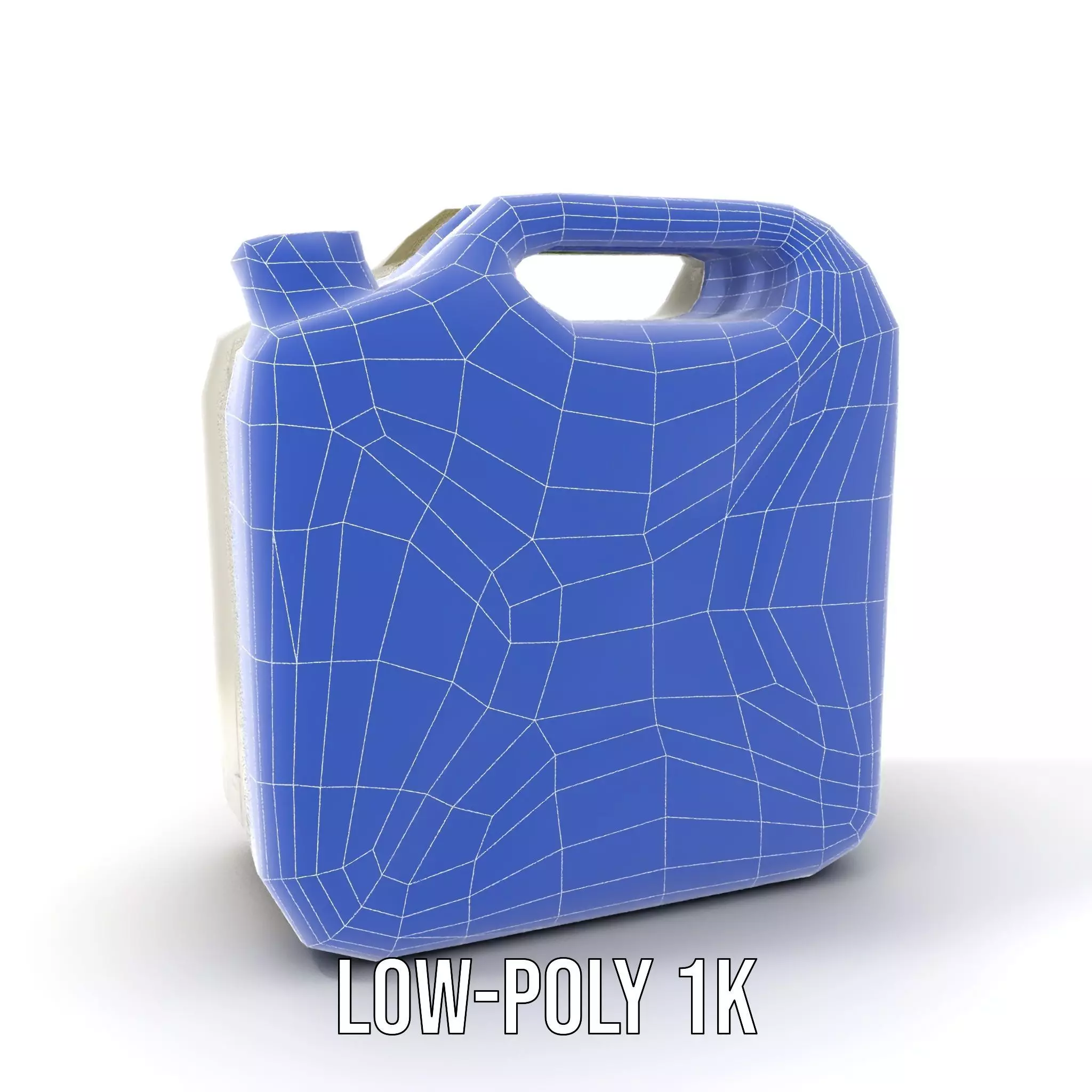 Olive Jerry Can model pack Low-poly 3D model_25