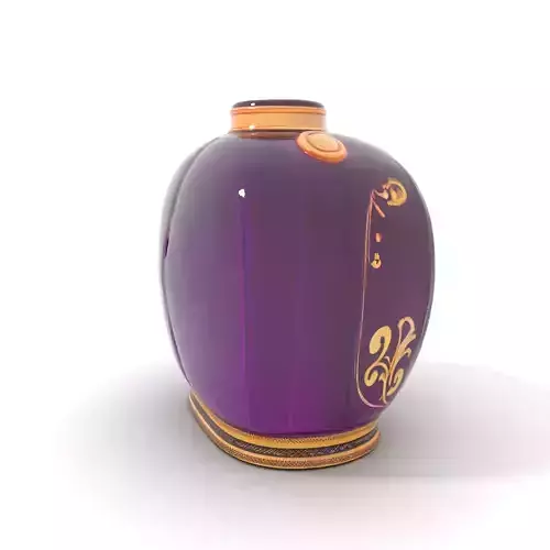 Royal Velvet Vase model pack Low-poly 3D model